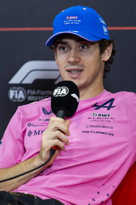 F1 - SINGAPORE GRAND PRIX 2026 COLAPINTO Franco (arg), Alpine F1 Team A526, portrait, pre-event press conference, PK, Pressekonferenz during the 2026 Formula 1 Singapore Grand Prix, 17th round of the 2026 Formula One World Championship, WM, Weltmeisterschaft from October 9 to 11, 2026 on the Marina Bay Street Circuit, in Singapore, Singapore - SingaporeSingapore Copyright: xJulienxDelfossex