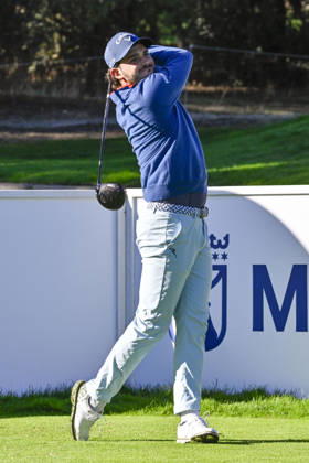 October 8, 2026, Madrid, Madrid, Spain: GREGORIO DE LEO, Italy during the Open de EspaoÂ±a presented by Madrid at Club de Campo Villa de Madrid on October 08, 2026 in Madrid, Spain. Madrid Spain - ZUMAc312 20261008_zsp_c312_075 Copyright: xOscarxManuelxSanchezx