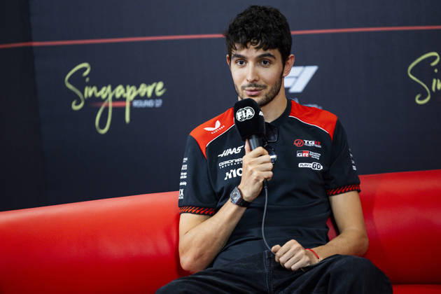 F1 - SINGAPORE GRAND PRIX 2026 OCON Esteban (fra), TGR Haas F1 Team VF-26, portrait, pre-event press conference, PK, Pressekonferenz during the 2026 Formula 1 Singapore Grand Prix, 17th round of the 2026 Formula One World Championship, WM, Weltmeisterschaft from October 9 to 11, 2026 on the Marina Bay Street Circuit, in Singapore, Singapore - SingaporeSingapore Copyright: xJulienxDelfossex