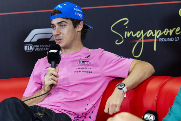F1 - SINGAPORE GRAND PRIX 2026 COLAPINTO Franco (arg), Alpine F1 Team A526, portrait, pre-event press conference, PK, Pressekonferenz during the 2026 Formula 1 Singapore Grand Prix, 17th round of the 2026 Formula One World Championship, WM, Weltmeisterschaft from October 9 to 11, 2026 on the Marina Bay Street Circuit, in Singapore, Singapore - SingaporeSingapore Copyright: xJulienxDelfossex