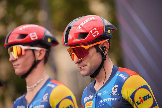 Italy s Jacopo Mosca of Lidl-Trek during the 110th edition of the Gran Piemonte 2026 a 185 km one day race from Asti to Bra on October 08, 2026, Italy.  Copyright: xMarcoxAlpozzi LaPressex