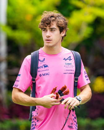 2026 Formula 1 Singapore - Media Day FRANCO COLAPINTO 43 (ARG) of BWT Alpine Formula One Team (Alpine A526) on Thursday Media Day during the Formula 1 Singapore Airlines Singapore Grand Prix 2026 at Marina Bay Street Circuit, Singapore, on October 8, 2026. Photo by Antoine LAPEYRE Reveries Agency via ABACAPRESS.COM Singapore Singapore  Copyright: xAntoinexLapeyre ReveriesxAgency ABACAx
