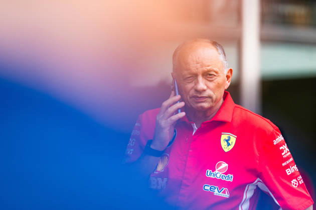 2026 Formula 1 Singapore - Media Day FRED VASSEUR (FRA) Team Principal of Scuderia Ferrari HP (Ferrari SF-26) on Thursday Media Day during the Formula 1 Singapore Airlines Singapore Grand Prix 2026 at Marina Bay Street Circuit, Singapore, on October 8, 2026. Photo by Antoine LAPEYRE Reveries Agency via ABACAPRESS.COM Singapore Singapore  Copyright: xAntoinexLapeyre ReveriesxAgency ABACAx