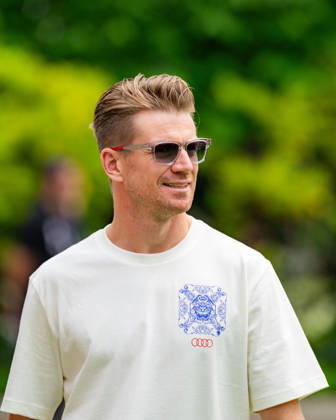 2026 Formula 1 Singapore - Media Day NICO HULKENBERG 27 (GER) of Audi Revolut F1 Team (Audi R26) on Thursday Media Day during the Formula 1 Singapore Airlines Singapore Grand Prix 2026 at Marina Bay Street Circuit, Singapore, on October 8, 2026. Photo by Antoine LAPEYRE Reveries Agency via ABACAPRESS.COM Singapore Singapore  Copyright: xAntoinexLapeyre ReveriesxAgency ABACAx