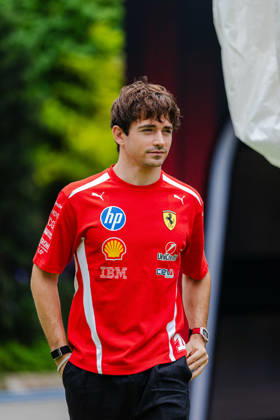2026 Formula 1 Singapore - Charles Leclerc at Media Day CHARLES LECLERC (MON) of Scuderia Ferrari HP Media Day on Thursday during the 2026 FORMULA 1 SINGAPORE AIRLINES SINGAPORE GRAND PRIX 2026 at MARINA BAY STREET CIRCUIT SINGAPORE on October 8, 2026. Photo by Tan Jun Da ABACAPRESS.COM Singapore Singapore Copyright: xJunxDaxTan ABACAx