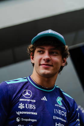 2026 Formula 1 Singapore - Media Day ANDREA KIMI ANTONELLI (ITA) of Mercedes-AMG PETRONAS Formula One Team Media Day on Thursday during the 2026 FORMULA 1 SINGAPORE AIRLINES SINGAPORE GRAND PRIX 2026 at MARINA BAY STREET CIRCUIT SINGAPORE on October 8, 2026. Photo by Tan Jun Da ABACAPRESS.COM Singapore Singapore  Copyright: xJunxDaxTan ABACAx