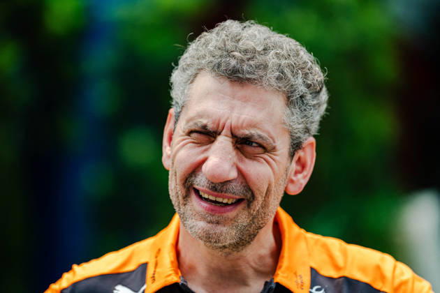 2026 Formula 1 Singapore - Media Day ANDREA STELLA (ITA) Team Principal of McLaren Mastercard Formula 1 Team Media Day on Thursday during the 2026 FORMULA 1 SINGAPORE AIRLINES SINGAPORE GRAND PRIX 2026 at MARINA BAY STREET CIRCUIT SINGAPORE on October 8, 2026. Photo by Tan Jun Da ABACAPRESS.COM Singapore Singapore  Copyright: xJunxDaxTan ABACAx