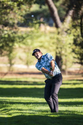 Open de Espana presented by Madrid - Day One MADRID, SPAIN - OCTOBER 8: Patrick Reed of United States plays a shot on day one of the Open de Espana presented by Madrid at Club de Campo Villa de Madrid on October 8, 2026 in Madrid, Spain. Madrid Club de Campo Villa de Madrid Madrid Spain Copyright: xAlbertoxGardinx AGardin_20261008_Golf_Esp_Mad_0294