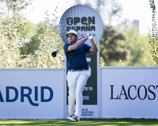 Open de Espana presented by Madrid - Day One MADRID, SPAIN - OCTOBER 8: Eugenio Chacarra of Spain plays his tee shot on day one of the Open de Espana presented by Madrid at Club de Campo Villa de Madrid on October 8, 2026 in Madrid, Spain. Madrid Club de Campo Villa de Madrid Madrid Spain Copyright: xAlbertoxGardinx AGardin_20261008_Golf_Esp_Mad_0304