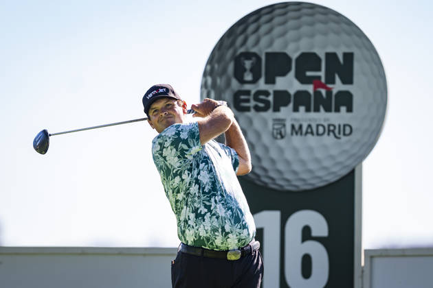 Open de Espana presented by Madrid - Day One MADRID, SPAIN - OCTOBER 8: Patrick Reed of United States tees off on day one of the Open de Espana presented by Madrid at Club de Campo Villa de Madrid on October 8, 2026 in Madrid, Spain. Madrid Club de Campo Villa de Madrid Madrid Spain Copyright: xAlbertoxGardinx AGardin_20261008_Golf_Esp_Mad_0316