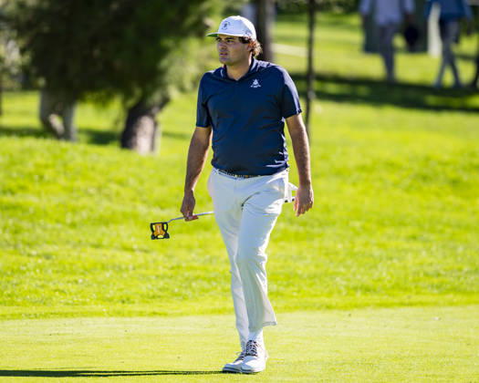 Open de Espana presented by Madrid - Day One MADRID, SPAIN - OCTOBER 8: Eugenio Chacarra of Spain walks to the green on day one of the Open de Espana presented by Madrid at Club de Campo Villa de Madrid on October 8, 2026 in Madrid, Spain. Madrid Club de Campo Villa de Madrid Madrid Spain Copyright: xAlbertoxGardinx AGardin_20261008_Golf_Esp_Mad_0320