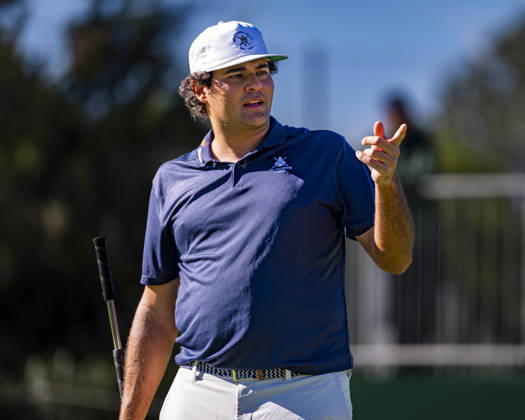 Open de Espana presented by Madrid - Day One MADRID, SPAIN - OCTOBER 8: Eugenio Chacarra of Spain reacts on day one of the Open de Espana presented by Madrid at Club de Campo Villa de Madrid on October 8, 2026 in Madrid, Spain. Madrid Club de Campo Villa de Madrid Madrid Spain Copyright: xAlbertoxGardinx AGardin_20261008_Golf_Esp_Mad_0341