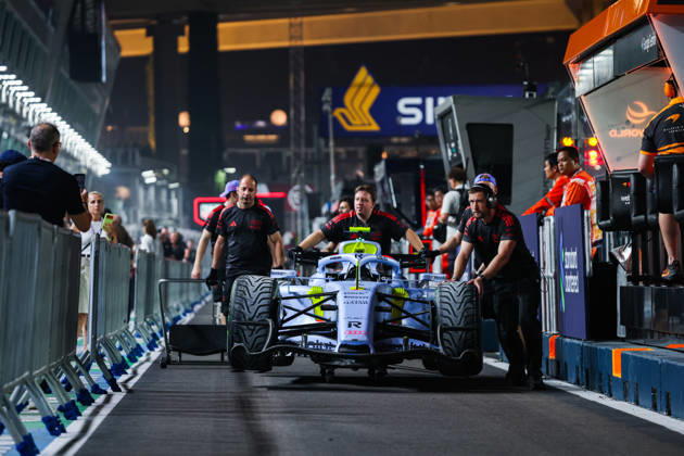 F1 - SINGAPORE GRAND PRIX 2026 27 HULKENBERG Nico (ger), Audi F1 Team , pitlane, during the 2026 Formula 1 Singapore Grand Prix, 17th round of the 2026 Formula One World Championship, WM, Weltmeisterschaft from October 9 to 11, 2026 on the Marina Bay Street Circuit, in Singapore, Singapore - SingaporeSingapore  Copyright: xANTONINxVINCENTx