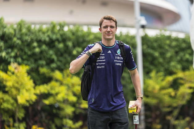 Formula 1 Singapore Airlines Singapore Grand Prix 2026 Remy Midez OVERTAKE MAXPPP - Singapore 08 10 2026 VESTI Frederik (dnk), Mercedes-AMG Petronas Formula One Team, portrait at the Formula 1 Singapore Airlines Singapore Grand Prix 2026, the 16th round of the 2026 FIA Formula 1 World Championship, WM, Weltmeisterschaft at the Marina Bay Street Circuit in Singapore, from 08 to 11 October 2026 Singapore Marina Bay Street Circuit Singapore  Copyright: xOVERTAKE MAXPPPxRemyxMidezx OVT202610089966 OVT202610089966