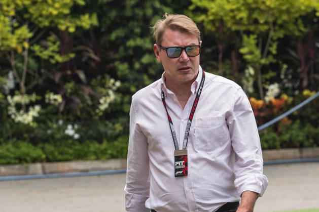 Formula 1 Singapore Airlines Singapore Grand Prix 2026 Remy Midez OVERTAKE MAXPPP - Singapore 08 10 2026 HAKKINEN Mika (fin), former Formula 1 world champion, at the Formula 1 Singapore Airlines Singapore Grand Prix 2026, the 16th round of the 2026 FIA Formula 1 World Championship, WM, Weltmeisterschaft at the Marina Bay Street Circuit in Singapore, from 08 to 11 October 2026 Singapore Marina Bay Street Circuit Singapore  Copyright: xOVERTAKE MAXPPPxRemyxMidezx OVT202610089969 OVT202610089969