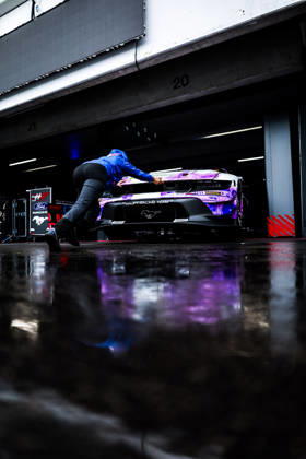 DTM, 15. + 16. Rennen Hockenheim 2026 64 Ford Mustang GT3, HRT Ford Racing: Finn Wiebelhaus - picture by Gruppe C Photography Sachsenring Hockenheimring Baden-Württemberg Germany Copyright: xGruppexCxPhotographyx