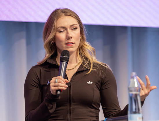 ALPINE SKIING - Atomic Media Day 2026 ALTENMARKT,AUSTRIA,08.OCT.26 - ALPINE SKIING - Atomic Media Day. Image shows Mikaela Shiffrin (USA).  GEPAxpictures xHaraldxSteiner