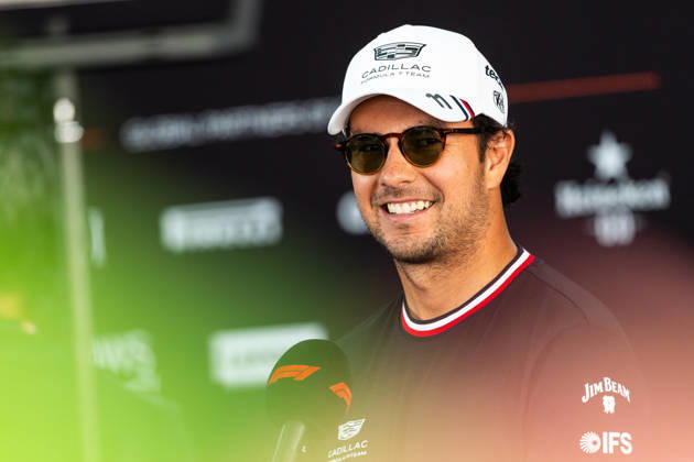 Formula 1 Singapore Airlines Singapore Grand Prix 2026 Levi Erb OVERTAKE MAXPPP - Singapore 08 10 2026 11 PEREZ Sergio (mex), Cadillac Formula 1 Team, portrait at the Formula 1 Singapore Airlines Singapore Grand Prix 2026, the 16th round of the 2026 FIA Formula 1 World Championship, WM, Weltmeisterschaft at the Marina Bay Street Circuit in Singapore, from 08 to 11 October 2026 Singapore Marina Bay Street Circuit Singapore  Copyright: xOVERTAKE MAXPPPxLevixErbx OVT202610080151 OVT202610080151