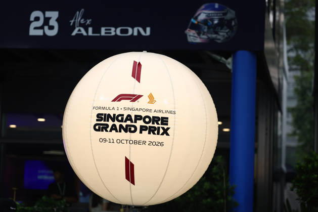 F1 Singapore Grand Prix 2026 Previews A view ahead of the Formula 1 Singapore Grand Prix at Marina Bay Street Circuit in Singapore on October 8, 2026. Singapore Singapore  Copyright: xJakubxPorzyckix originalFilename:porzycki-f1singap261008_npQrr.jpg