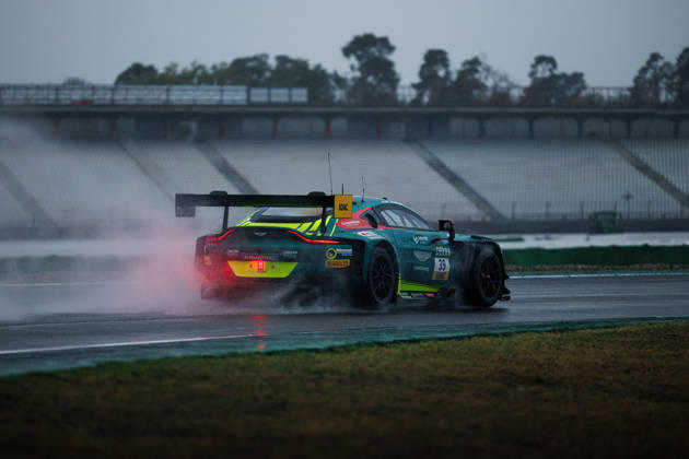ADAC GT Masters, 11. + 12. Rennen Hockenheim 2026 39 Aston Martin Vantage GT3 EVO, Comtoyou Racing: Jamie Alan Day, Baudouin Detout - picture by Gruppe C Photography Salzburg Salzburgring Bayern Germany Copyright: xGruppexCxPhotographyx