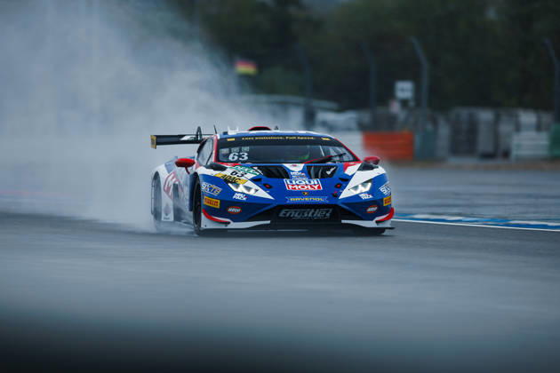 ADAC GT Masters, 11. + 12. Rennen Hockenheim 2026 63 Lamborghini Huracan GT3 EVO 2, LIQUI MOLY Team Engstler Motorsport: Finn Zulauf, Felix Hirsiger - picture by Gruppe C Photography Salzburg Salzburgring Bayern Germany Copyright: xGruppexCxPhotographyx