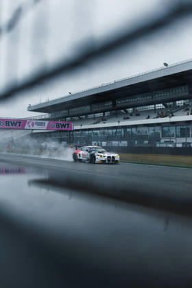 ADAC GT Masters, 11. + 12. Rennen Hockenheim 2026 56 BMW M4 GT3 Evo, Schubert Motorsport: Juliano Holzem, Sandro Holzem - picture by Gruppe C Photography Salzburg Salzburgring Bayern Germany Copyright: xGruppexCxPhotographyx