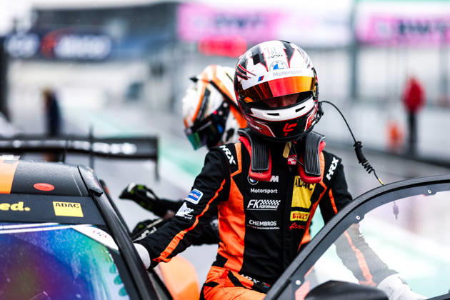 ADAC GT Masters, 11. + 12. Rennen Hockenheim 2026 11 BMW M4 GT3 Evo, FK Performance Motorsport: Leyton Fourie, Tim Zimmermann - picture by Gruppe C Photography Salzburg Salzburgring Baden-Württemberg Germany Copyright: xGruppexCxPhotographyx