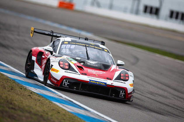 ADAC GT Masters, 11. + 12. Rennen Hockenheim 2026 41 Porsche 911 GT3 R (992), razoon - more than racing: Leo Pichler, Colin Büninghaus - picture by Gruppe C Photography Salzburg Salzburgring Germany Copyright: xGruppexCxPhotographyx