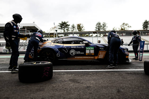 ADAC GT Masters, 11. + 12. Rennen Hockenheim 2026 1 Ford Mustang GT3, Haupt Racing Team: Emil Gjerdrum, Fabian Dybionka - picture by Gruppe C Photography Salzburg Salzburgring Bayern Germany Copyright: xGruppexCxPhotographyx