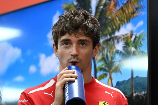 Singapore, Marina Bay Street Circuit - 08 10 2026: Charles Leclerc from Monaco during the Formula 1 Singapore Grand Prix - Thursday - Paddock at Marina Bay Street Circuit on 08 10 2026 in Singapore. Copyright: xAlessioxMorgesex Sportspressphoto_SPR248710