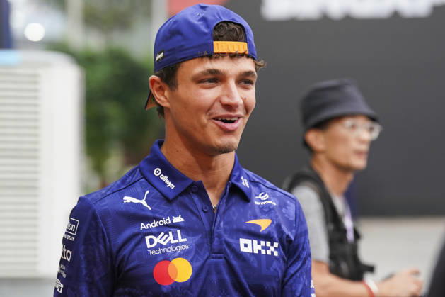 FORMULA 1 SINGAPORE AIRLINES SINGAPORE GRAND PRIX 2026 Lando Norris (GBR) 1 McLaren in the paddock during the Formula 1 Singapore Airlines Singapore Grand Prix 2026, Round 17 of the 2026 Formula 1 World Championship, WM, Weltmeisterschaft from 9th - 11th October 2026 at the Marina Bay Street Circuit, Singapore. Credit: Robbie Hoad Every Second Media Editorial use only. All images are copyright Every Second Media Limited. No images may be reproduced without prior permission. Copyright: xIMAGO EveryxSecondxMediax ESM-2203-0175 RobbiexHoadx xEveryxSecondxMediax