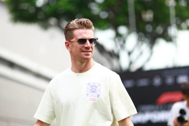 F1 - SINGAPORE GRAND PRIX 2026 HULKENBERG Nico (ger), Audi F1 Team R26, portrait during the 2026 Formula 1 Singapore Grand Prix, 17th round of the 2026 Formula One World Championship, WM, Weltmeisterschaft from October 9 to 11, 2026 on the Marina Bay Street Circuit, in Singapore, Singapore - SingaporeSingapore  Copyright: xDPPIx
