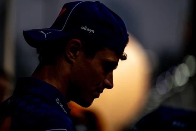 MARINA BAY, SINGAPORE: Lando Norris, racing for the McLaren F1 team during the 2026 Formula 1 Singapore Grand Prix at the Marina Bay Street Circuit in Marina Bay, Singapore