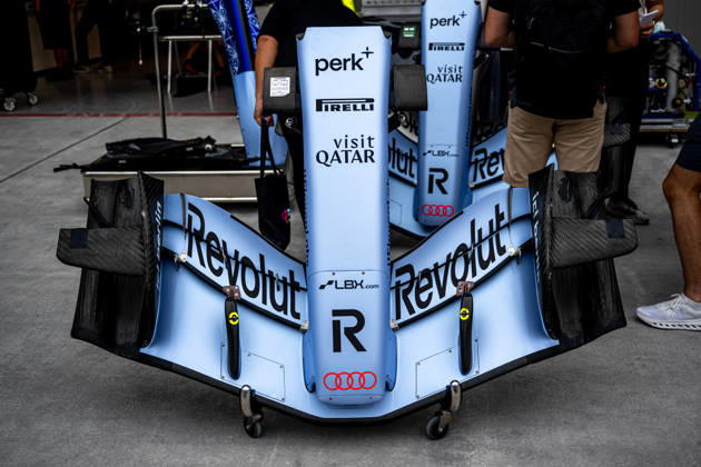 MARINA BAY, SINGAPORE: Nico Hulkenberg, racing for the Audi Revolut F1 Team team during the 2026 Formula 1 Singapore Grand Prix at the Marina Bay Street Circuit in Marina Bay, Singapore