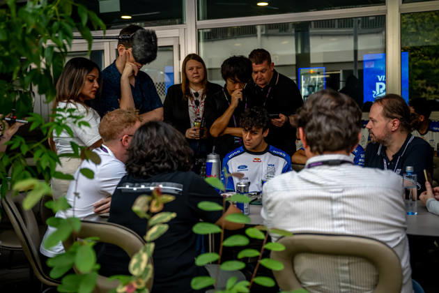 MARINA BAY, SINGAPORE: Arvid Lindblad, racing for the Racing Bulls team during the 2026 Formula 1 Singapore Grand Prix at the Marina Bay Street Circuit in Marina Bay, Singapore