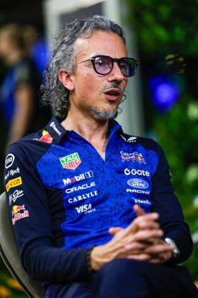 F1 - SINGAPORE GRAND PRIX 2026 MEKIES Laurent (fra), CEO & Team Principal at Red Bull Racing during the 2026 Formula 1 Singapore Grand Prix, 17th round of the 2026 Formula One World Championship, WM, Weltmeisterschaft from October 9 to 11, 2026 on the Marina Bay Street Circuit, in Singapore, Singapore - SingaporeSingapore  Copyright: xDPPIx