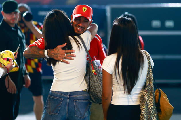 F1 - SINGAPORE GRAND PRIX 2026 HAMILTON Lewis (gbr), Scuderia Ferrari SF-26, portrait during the 2026 Formula 1 Singapore Grand Prix, 17th round of the 2026 Formula One World Championship, WM, Weltmeisterschaft from October 9 to 11, 2026 on the Marina Bay Street Circuit, in Singapore, Singapore - SingaporeSingapore  Copyright: xDPPIx