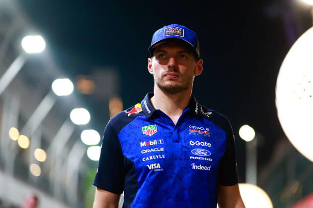 F1 - SINGAPORE GRAND PRIX 2026 VERSTAPPEN Max (nld), Red Bull Racing Ford RB22, portrait during the 2026 Formula 1 Singapore Grand Prix, 17th round of the 2026 Formula One World Championship, WM, Weltmeisterschaft from October 9 to 11, 2026 on the Marina Bay Street Circuit, in Singapore, Singapore - SingaporeSingapore  Copyright: xDPPIx