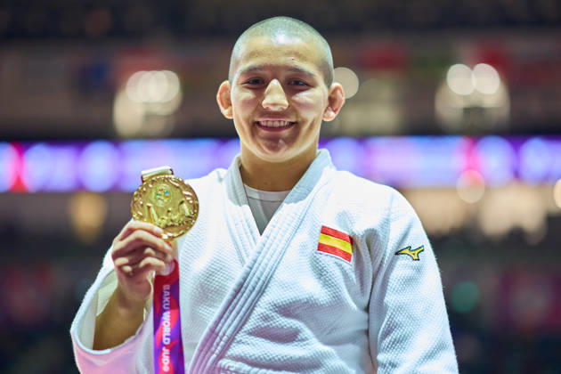 Tsunoda Roustant Ai (ESP), OCTOBER 8, 2026 -Judo : World Judo Championships BAKU2026 at National Gymnastics Arena in Baku, Azerbaijan.  aflo_354330846 KenxAsakurax