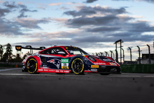 DTM, 15. + 16. Rennen Hockenheim 2026 29 Porsche 911 GT3 R (992), Land Motorsport: Bastian Buus - picture by Gruppe C Photography Hockenheim Hockenheimring Baden-Württemberg Deutschland Copyright: xGruppexCxPhotographyx