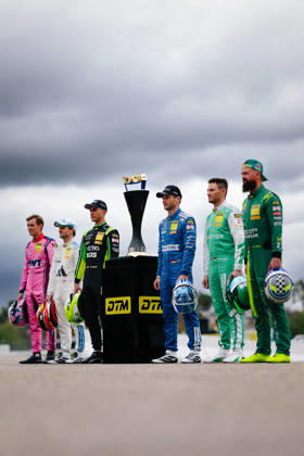 DTM, 15. + 16. Rennen Hockenheim 2026 14 Ferrari 296 GT3 EVO, EMIL FREY RACING: Matteo Cairoli, 22 Mercedes-AMG GT3 EVO, Landgraf Motorsport: Lucas Auer, 91 Porsche 911 GT3 R (992), Manthey: Thomas Preining, 80 Mercedes-AMG GT3 EVO, Winward Racing: Maro Engel, 11 BMW M4 GT3 Evo, Schubert Motorsport: Marco Wittmann, 7 Aston Martin Vantage AMR GT3 EVO, Comtoyou Racing: Nicki Thiim - picture by Gruppe C Photography Sachsenring Hockenheimring Baden-Württemberg Germany Copyright: xGruppexCxPhotographyx