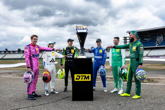 DTM, 15. + 16. Rennen Hockenheim 2026 14 Ferrari 296 GT3 EVO, EMIL FREY RACING: Matteo Cairoli, 22 Mercedes-AMG GT3 EVO, Landgraf Motorsport: Lucas Auer, 91 Porsche 911 GT3 R (992), Manthey: Thomas Preining, 80 Mercedes-AMG GT3 EVO, Winward Racing: Maro Engel, 11 BMW M4 GT3 Evo, Schubert Motorsport: Marco Wittmann, 7 Aston Martin Vantage AMR GT3 EVO, Comtoyou Racing: Nicki Thiim - picture by Gruppe C Photography Sachsenring Hockenheimring Baden-Württemberg Germany Copyright: xGruppexCxPhotographyx