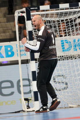 Bart Ravensbergen (HSG Wetzlar, 1) freut sich GER, TVB Stuttgart vs. HSG Wetzlar, Handball, Opel Handball-Bundesliga, 8. Spieltag, Spielzeit 2026 2027, 08.10.2026 GER, TVB Stuttgart vs. HSG Wetzlar, Handball, Opel Handball-Bundesliga, 8. Spieltag, Spielzeit 2026 2027, 08.10.2026 Stuttgart Copyright: xEibner-Pressefoto SoerenxHerwegx EP_SHG