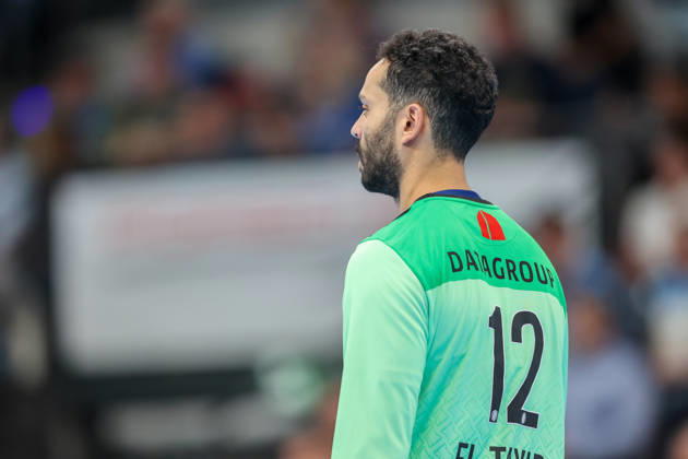 Mohamed El Tayar (TVB Stuttgart, 12) GER, TVB Stuttgart vs. HSG Wetzlar, Handball, Opel Handball-Bundesliga, 8. Spieltag, Spielzeit 2026 2027, 08.10.2026 GER, TVB Stuttgart vs. HSG Wetzlar, Handball, Opel Handball-Bundesliga, 8. Spieltag, Spielzeit 2026 2027, 08.10.2026 Stuttgart Copyright: xEibner-Pressefoto SoerenxHerwegx EP_SHG