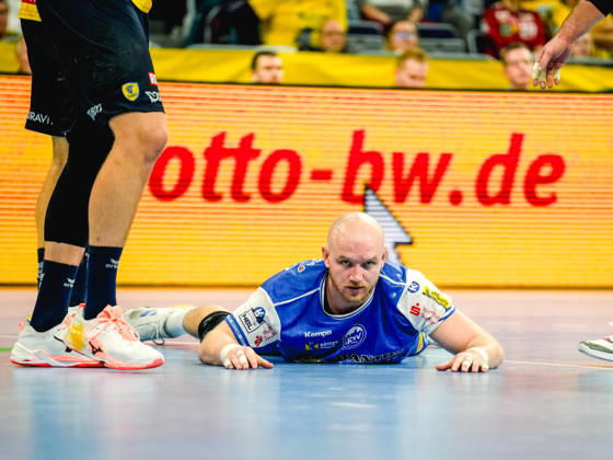 08.10.2026, xwppx, Handball Opel HBL, Rhein-Neckar Loewen - ThSV Eisenach v.l. Peter Walz (ThSV Eisenach)