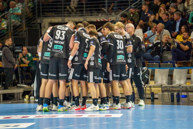 Im Bild: Spieler Fuechse 08.10.2026, Fuechse Berlin - FC Porto, EHF Handball Champions League, Saison 2026 27, Max-Schmeling-Halle Copyright: HMBxMedia xPascalxSpanehl