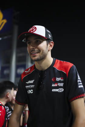 October 8, 2026, Singapore, Kaohsiung City, Singapore: ESTEBAN OCON of MoneyGram Haas F1 Team rides an electric scooter through the paddock as he heads back to the team s hospitality area ahead of the 2026 Formula 1 Singapore Grand Prix at Marina Bay Street Circuit in Singapore. Singapore Singapore - ZUMAh201 20261008_zsp_h201_040 Copyright: xYichinxHoux
