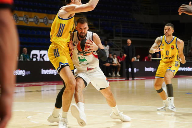 October 8, 2026, Belgrade, Central Serbia, Serbia: 2026108, Belgrade, Serbia - Maccabi Rapyd Tel Aviv and Armani Olimpia Milan play a EuroLeague basketball game at the Aleksandar Nikolic Hall. GUDURIC MARKO in action. Belgrade Serbia - ZUMAd223 20261008_zip_d223_017 Copyright: xMarkoxDimicx