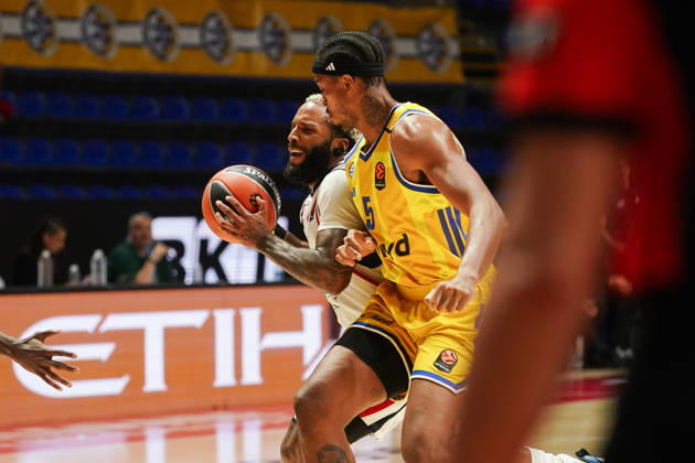 October 8, 2026, Belgrade, Central Serbia, Serbia: 2026108, Belgrade, Serbia - Maccabi Rapyd Tel Aviv and Armani Olimpia Milan play a EuroLeague basketball game at the Aleksandar Nikolic Hall. COLE RJ in action. Belgrade Serbia - ZUMAd223 20261008_zip_d223_025 Copyright: xMarkoxDimicx