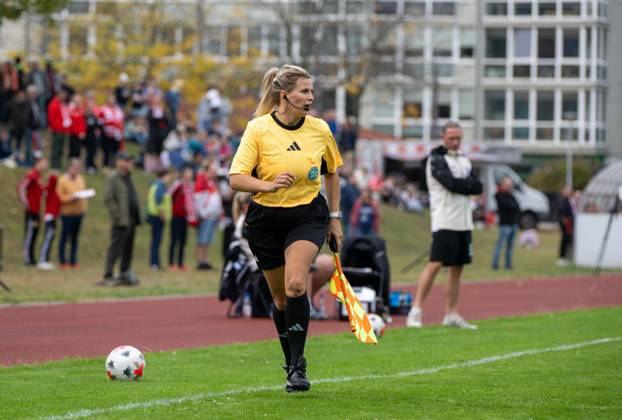 Fußball, Frauen, Testspiel, Saison 2026 2027, 1. FC Union Berlin - 1. FFC Turbine Potsdam (4:0), Assistentin Franziska Koch, 08.10.2026, Copyright: xMatthiasxKochx